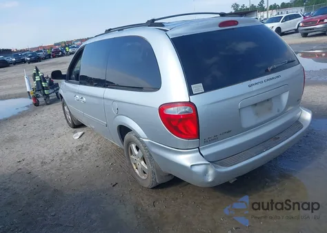 2007 Dodge Grand Caravan Sxt из США, поврежденный, VIN 2D4GP44L77R313104